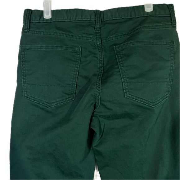 Banana Republic Traveler Mens Jeans 31X34 Green Stretch Athletic Fit Skinny M424 - Picture 5 of 13